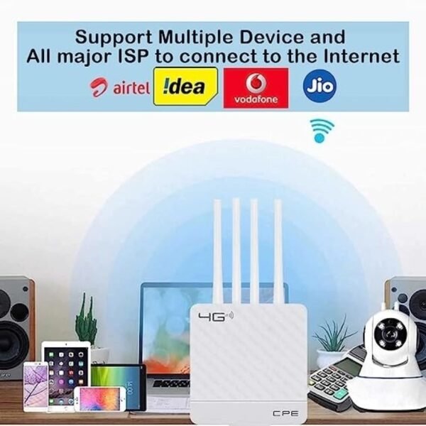 WEE MART 5G/4G WiFi sim Router with SIM Card Slot, Wireless 5G/4G Dongle … - Image 2
