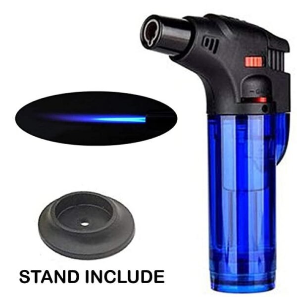 WEE MART Stylish Butane Lighter Sharp Small Jet Flame Refillable Cigarette Lighter Variation (Jet Flame Torch Barbeque) - Image 2