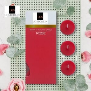 WEE MART FRAGRANCE ROSE TEALIGHT- 2 BOX (20 PIECES)
