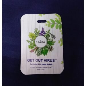 WEE MART Get Out Virus Disinfectant Card Multicolor – Pack of 10 ( 60 days validity after opening )