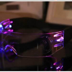 WEE MART Colorful LED Luminous Glasses for Music Bar KTV Valentine’s Day Party