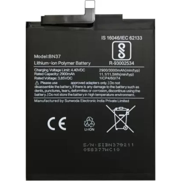 Wee Mart Mobile Battery For Xiaomi Redmi 6 / Redmi 6A