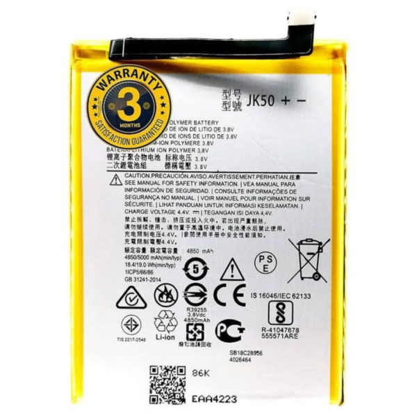 Wee Mart Replacement Battery for Motorola one Power JK50 3 MONTHS warranty