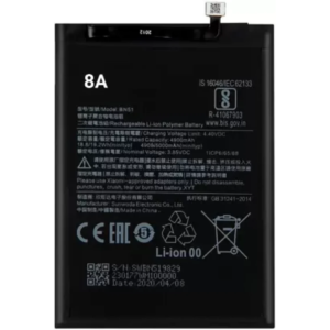 Wee Mart Mobile Battery For Xiaomi Redmi 8A 5000mAh