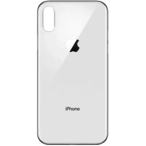 Wee Mart Apple iPhone X / 10 (Glass) Back Panel (Silver)