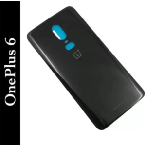 Wee Mart  OnePlus 6 ( GLASS ) Back Panel (Black)