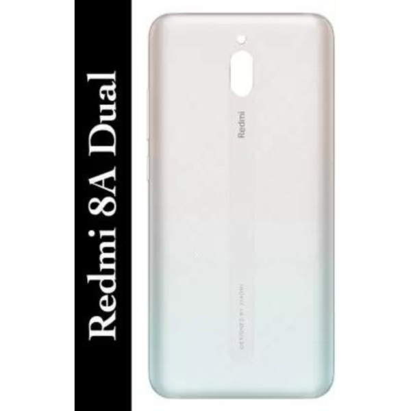 WEE MART Redmi 8A Dual WIth Side Keys Back Panel (Sky White)