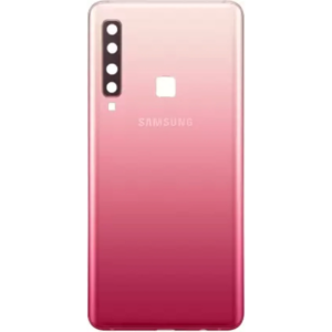 Wee Mart Samsung Galaxy A9 2018 / SM-A920 (With Camera lens) (with Proper Logo) (Glass) Back Panel (Pink)
