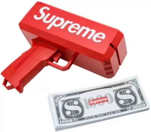 Money Spray Gun Cash Cannon Battery Operated