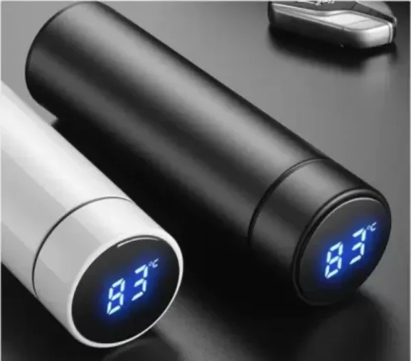 WEE MART Stainless Steel Smart Thermos