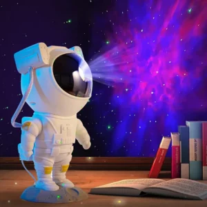 WEE MART Astronaut Galaxy Projector Rechargeable Lamp with Remote Control
