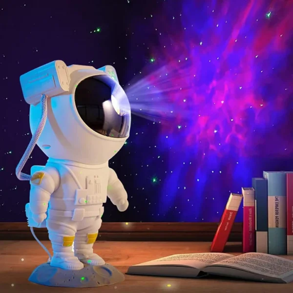 WEE MART Astronaut Galaxy Projector Rechargeable Lamp with Remote Control
