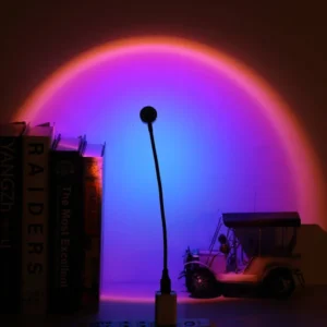 Sunset LED RGB Projection Lamp Light with 7 Colors Mini USB