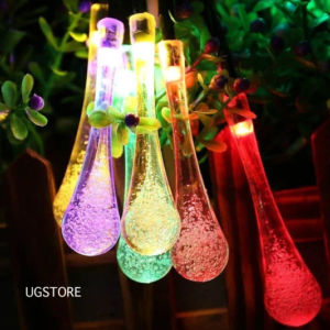 WEE MART Water Drop LED Festival Light Bubble Waterdrop Shape 20 LED Diwali / Christmas / Festival / Occassion Decoration